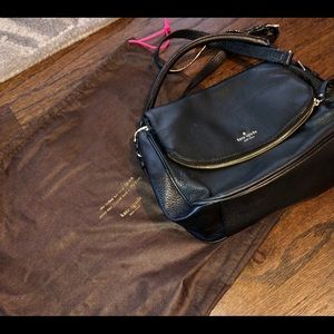 Kate Spade soft leather black purse
